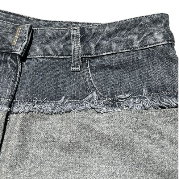 $1,820 hybrid paneled denim/wool trouser - Picture 4 of 7